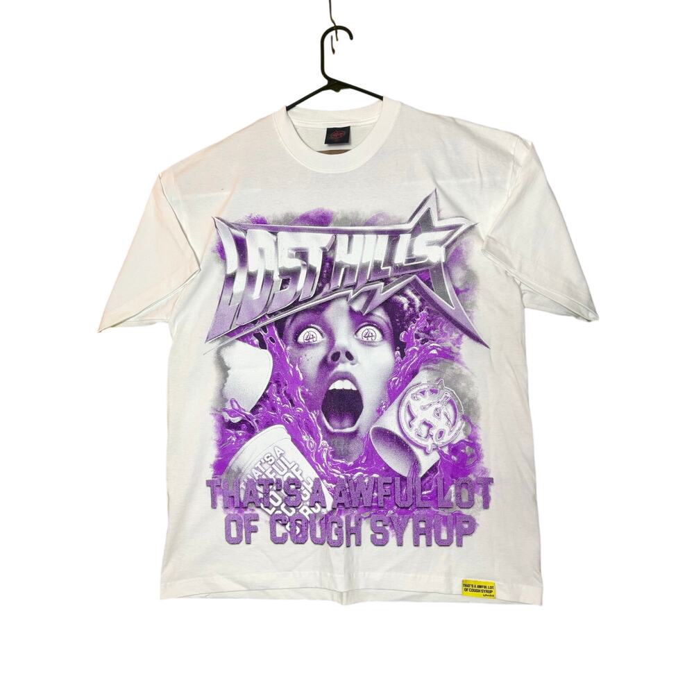 NWOT - XL - Awful Lot Of Cough Syrup x Lost Hills Collab Tee